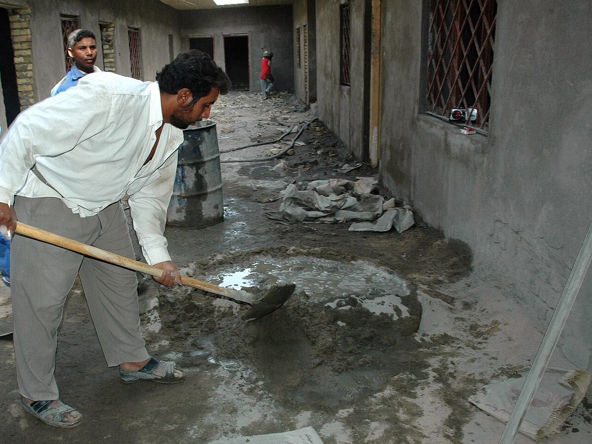 چسب کاشی پودری